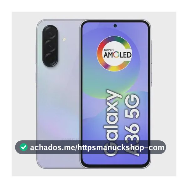 Smartphone Samsung Galaxy A36 5g 128gb 6gb Ram Câmera Tripla De Até 50mp Selfie De 12mp Ip67 Super Amoled 6.7'' Nfc Recursos Ai Android E Segurança Snapdragon - Violeta