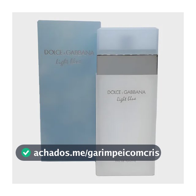 Perfume Dolce & Gabbana Light Blue Feminino Edt - 100ml