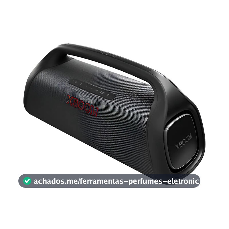 LG XBOOM XG9S Caixa de som Bluetooth portátil - IP67 e 24 horas de bateria