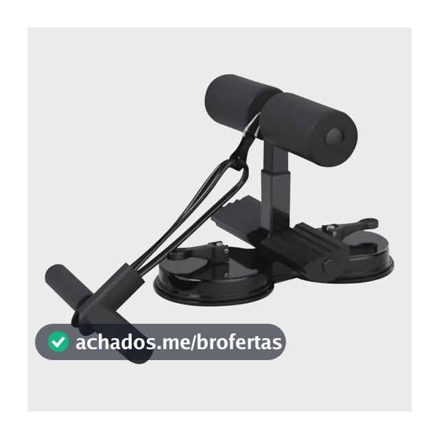 Aparelho Abdominal Suporte Pé Exercicios Academia Abdominal Preto