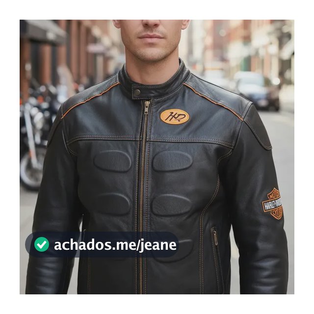 Jaqueta Harley Davidson Masculina Motoqueiro+ Brinde Luva