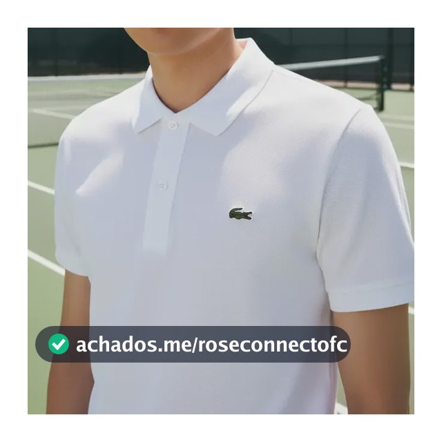 Polo Masculina Lacoste Ph1862 Algodão Curta Fit
