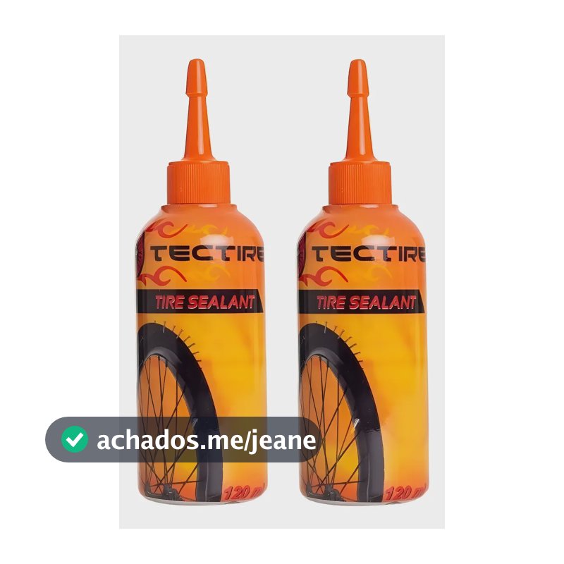 Selante Líquido Pneu Bike Tubeless 240ml Tectire 3mm Não Inflamável