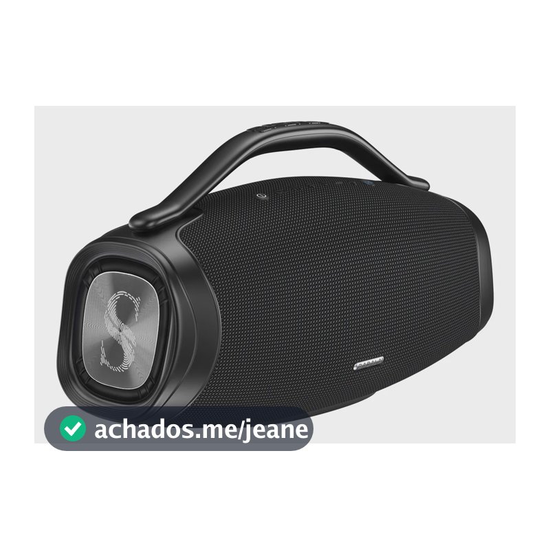 Caixa De Som Sabala Dr-909 200w 39000mahl Bluetooth 5.4 Preto 127/220v