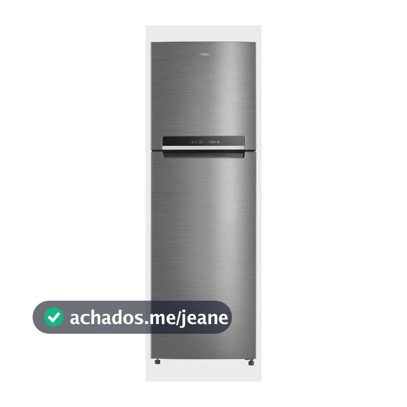 Geladeira Frost Free Duplex 425l Inverter Inox Midea Bivolt Inox