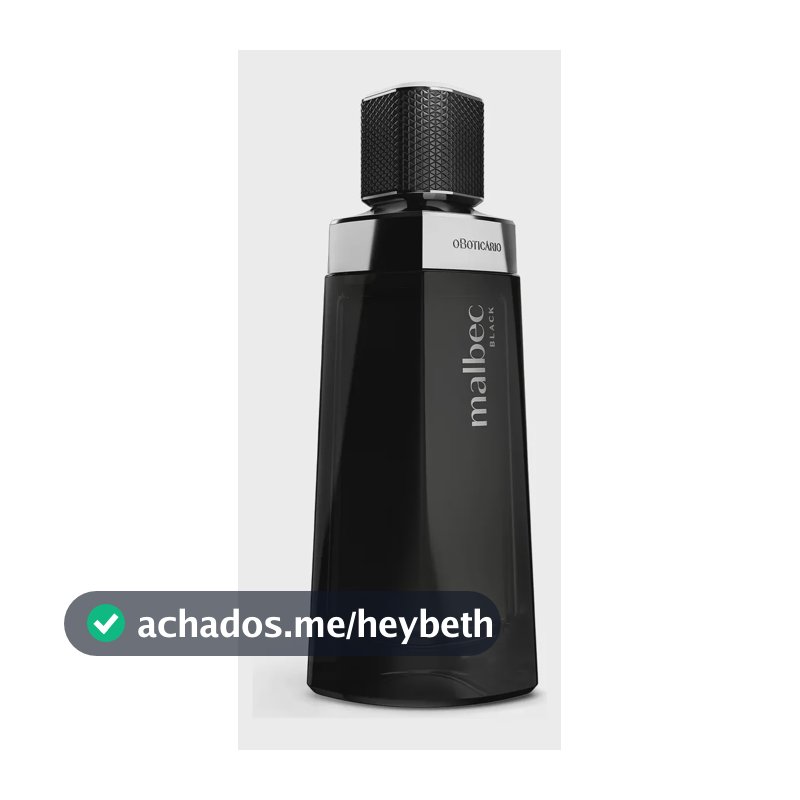 Malbec Black O Boticário Desodorante Colônia Perfume Masculino Original 100ml