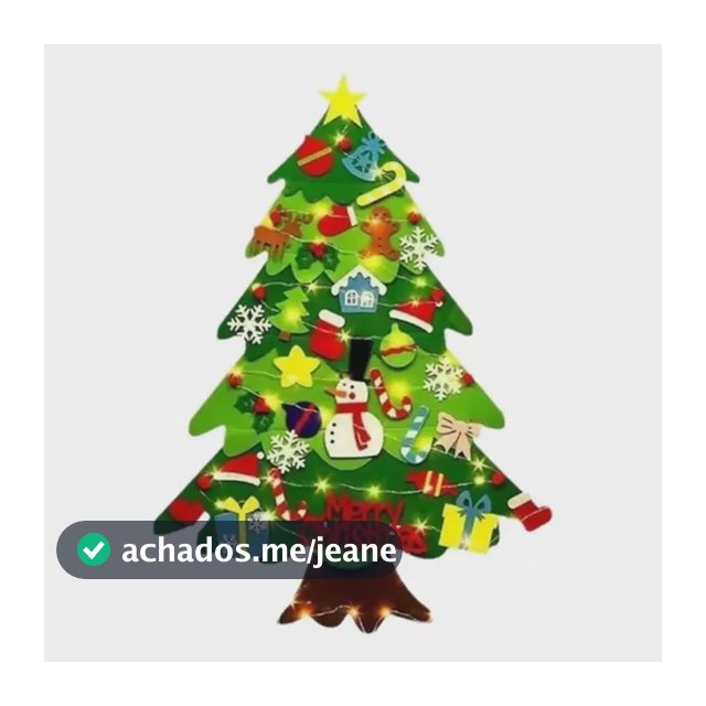 Compatível Com Genérico Árvore De Natal De Feltro Educativa