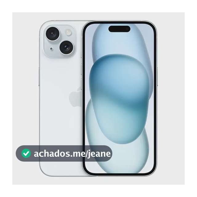 Apple iPhone 15 (128 GB) - Azul - Distribuidor Autorizado