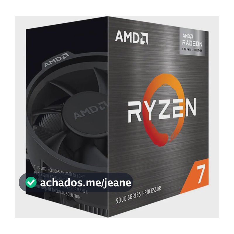 Processador Amd Ryzen 7 5700g 100-100000263box 8c