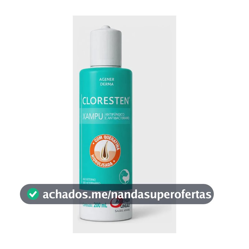 Agener Cloresten 200ml Shampoo