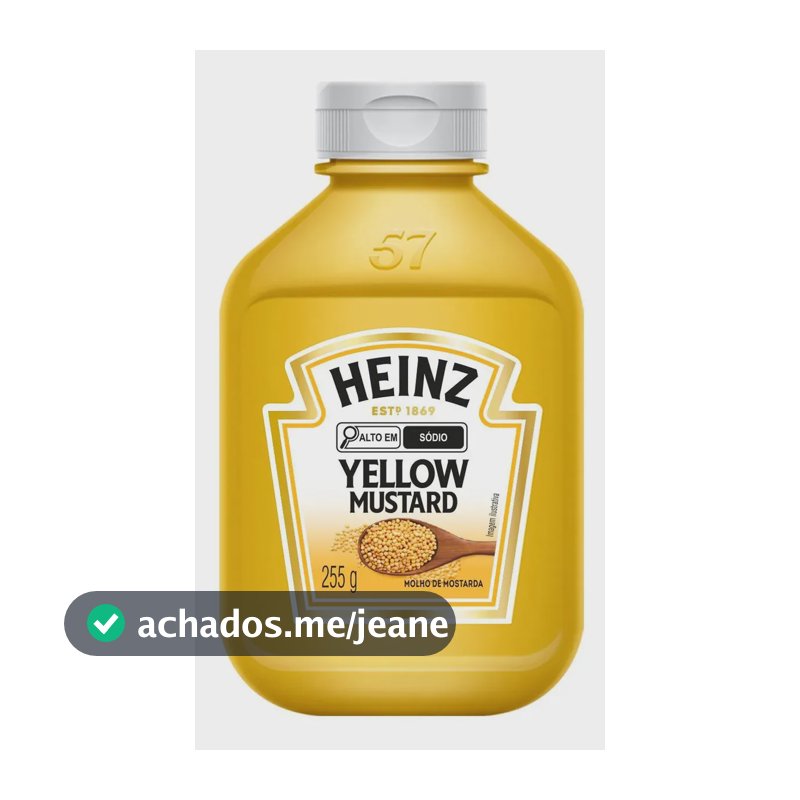 Mostarda Heinz Tradicional 255g