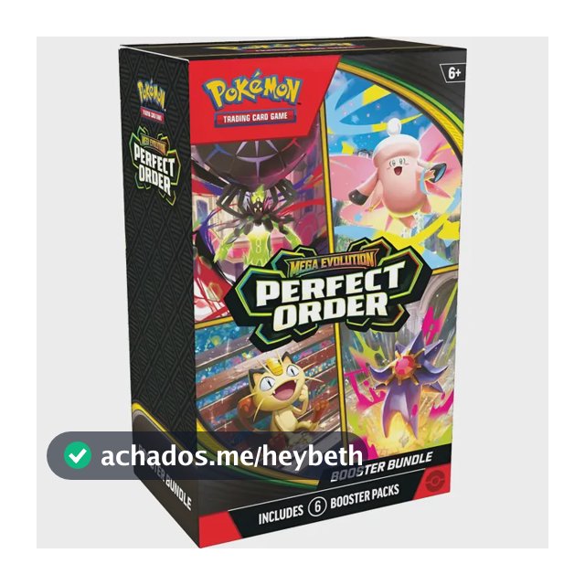 Mega Evolution: Perfect Order - Booster Bundle Mega Evolution Perfect Order - Booster Bundle
