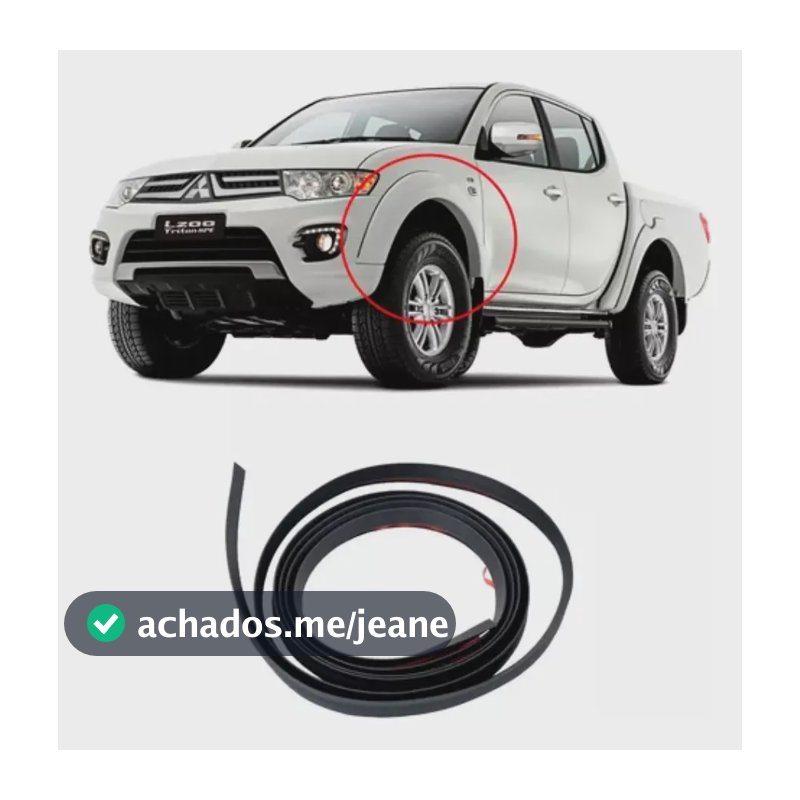8m Debrum Alargador Paralamas Pajero Hilux L200 Terios Jimny