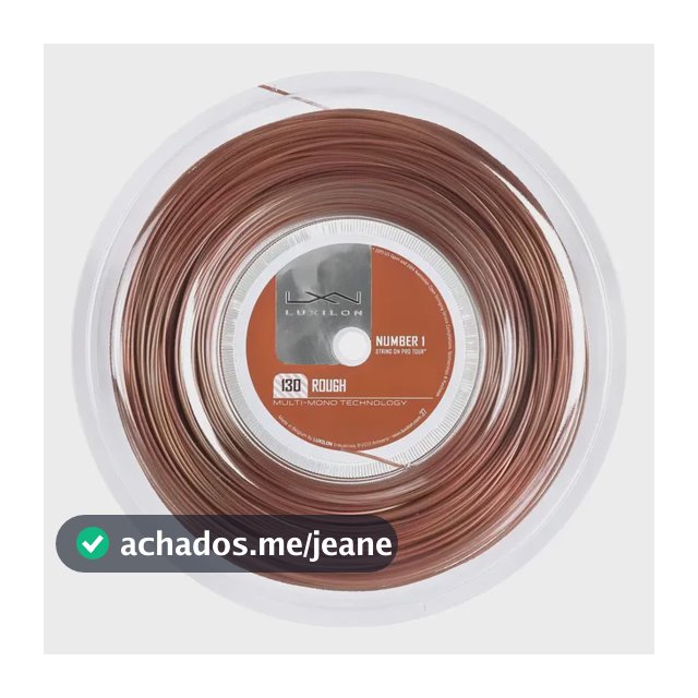 Corda Luxilon Element Rough 16L Bronze 1.30mm 200m Controle e Spin