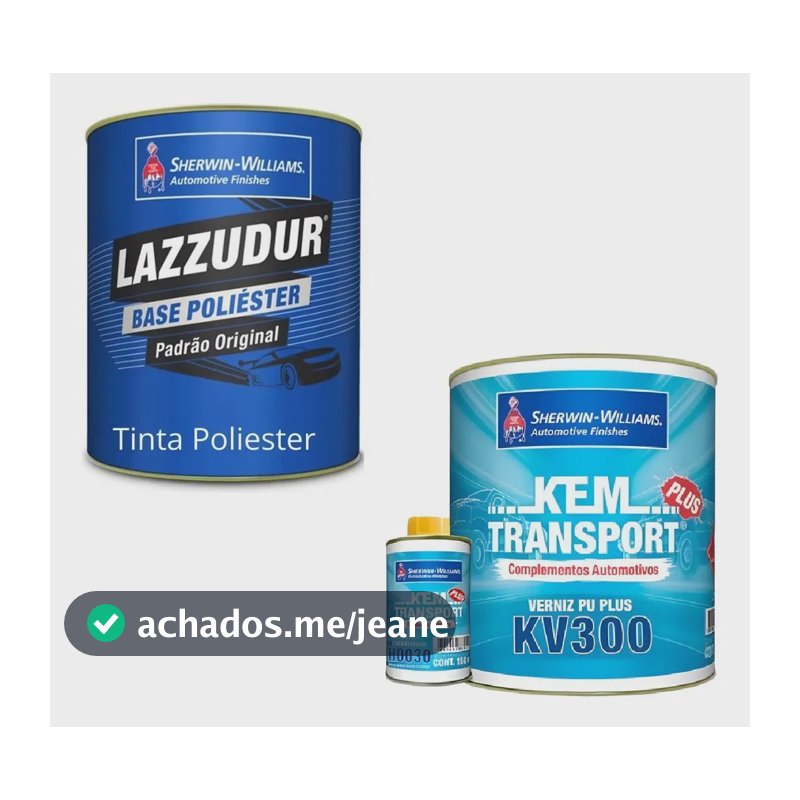 Tinta Automotiva Preto Ebony Ford + Verniz Kv300 Lazzuril