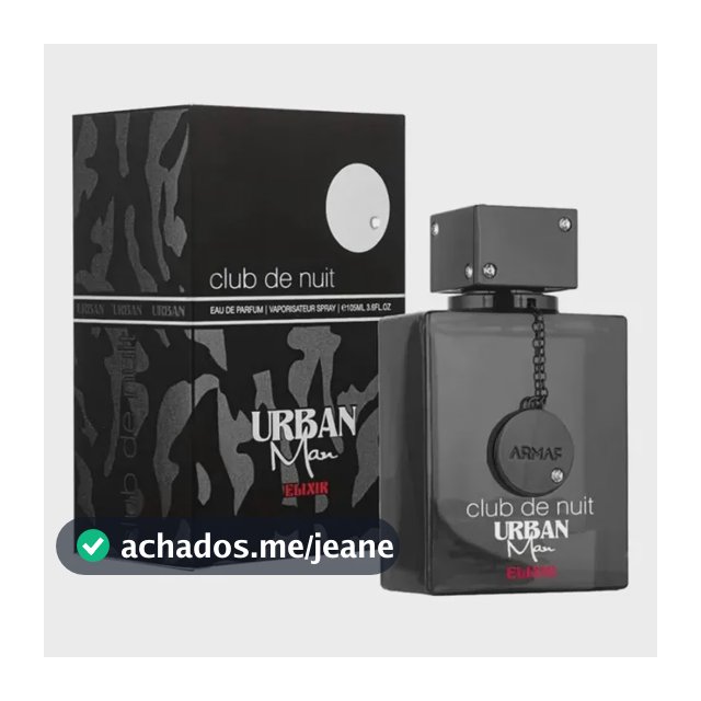 Armaf Club De Nuit Urban Elixir Edp 105ml Original Masculino