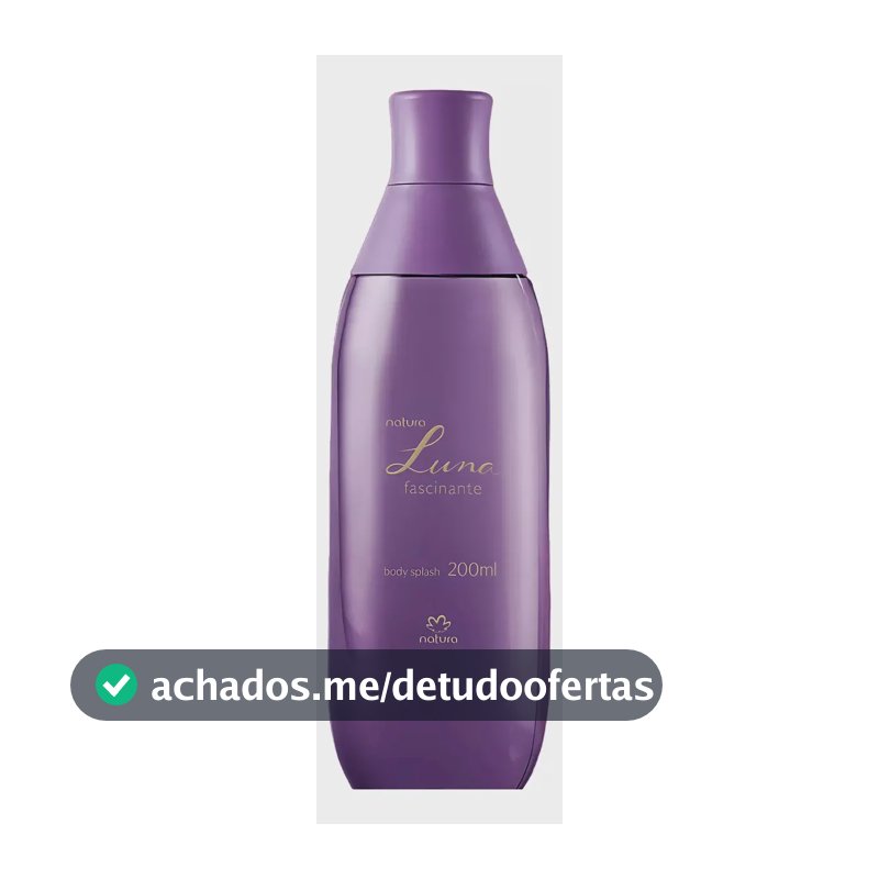 Body Splash Natura Luna Fascinante 200 Ml