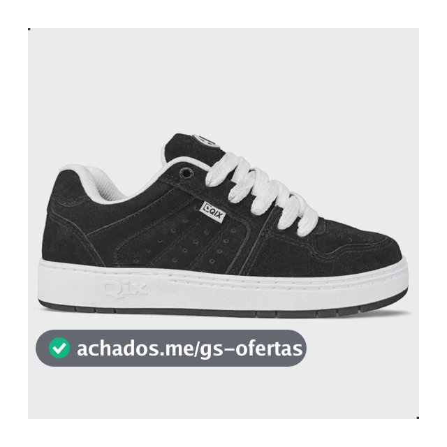 Tênis Qix 80s Og Unissex | Preto Branco