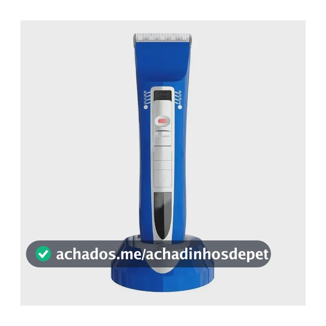 Máquina de Tosa Propetz Pro6 Azul Sem Fio Bivolt 5 Velocidades