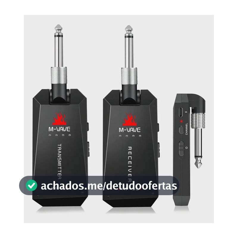 Transmissor E Receptor Sem Fio 5.8g Wp-5g Guitarra Violão