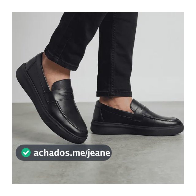 Mocassim Masculino Casual Couro Sapatenis Loafer Social Pai
