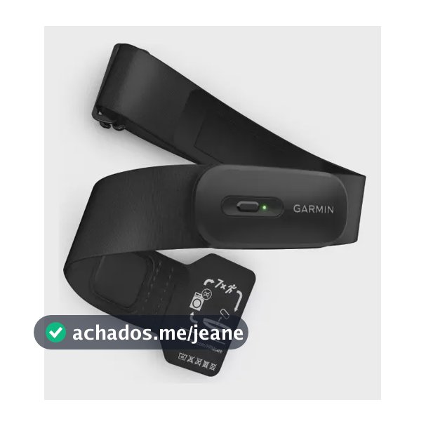 Cinta Cardíaca Peitoral Garmin Hrm 200 Preto P/S