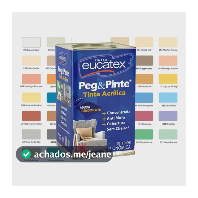 Eucatex Econômica Acrílica Branco
