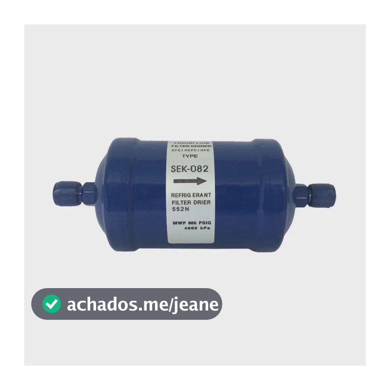 Filtro Secador 082 X 1/4 Rosca Sae Refrigeração Ar Cond