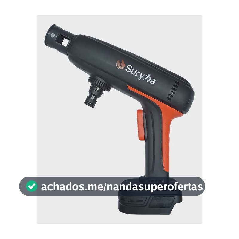 Lavadora Alta Pressão Bateria 21v + Carreg Bivolt - Suryha 0150.210