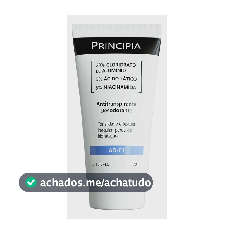 Antitranspirante Desodorante Principia Ad-01 Fragrância 0