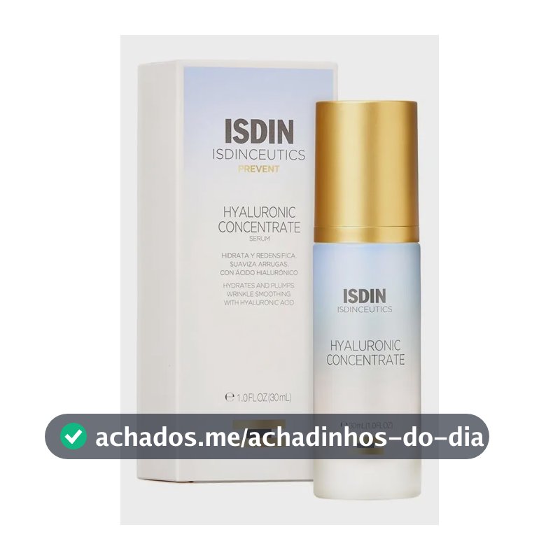 ISDIN Sérum Hidratante Anti-Idade Isdinceutics Hyaluronic Concentrate - 30ml