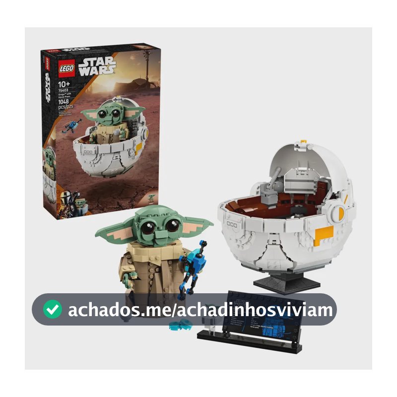 LEGO 75403 Star Wars™ - Grogu™ com berço Hover