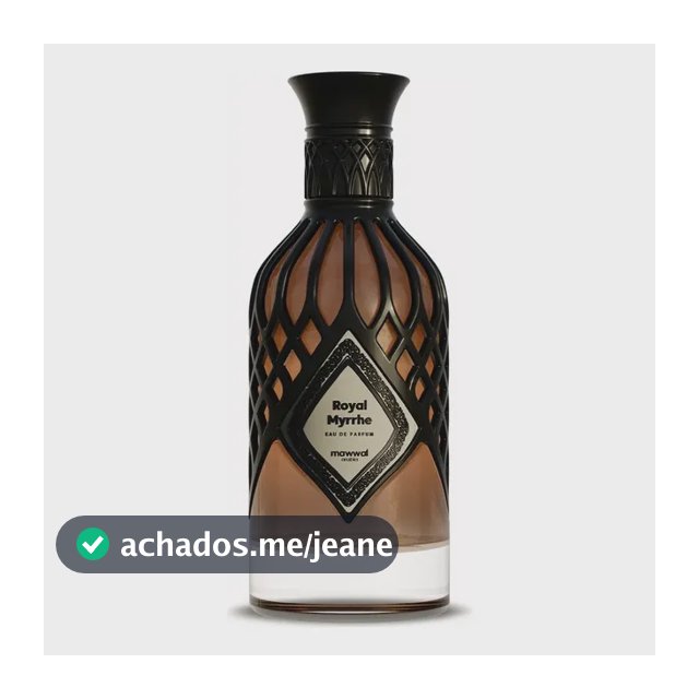 Perfume Árabe Mawwal Royal Myrrhe 100ml Edp Unissex Original