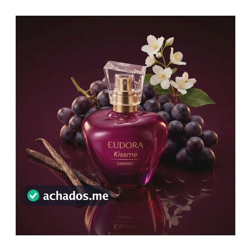 Eudora Kiss Me Cabernet Deo Colônia Feminino 50ml