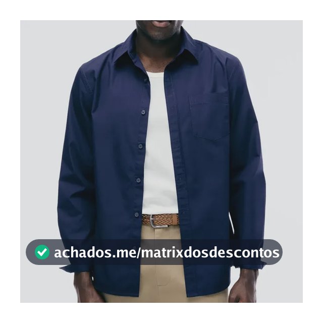 Camisa Básica Masculina Manga Longa Slim Hering