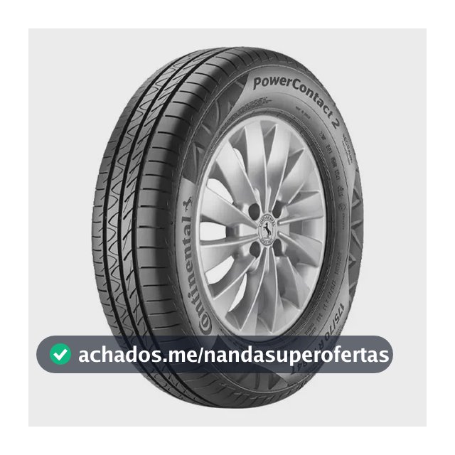 Pneu Continental Passeio Aro 15 185/65r15 88h Powercontact 2