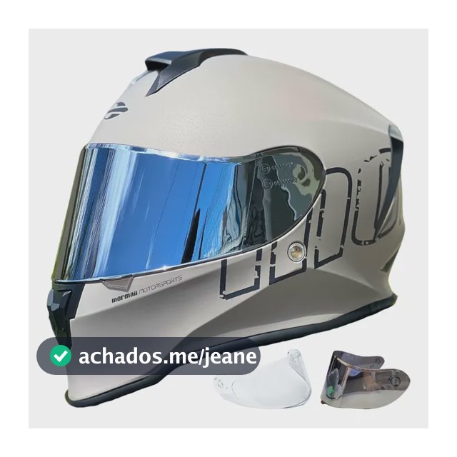 Capacete Mormaii M1 Fechado Diversas Cores - Promoção