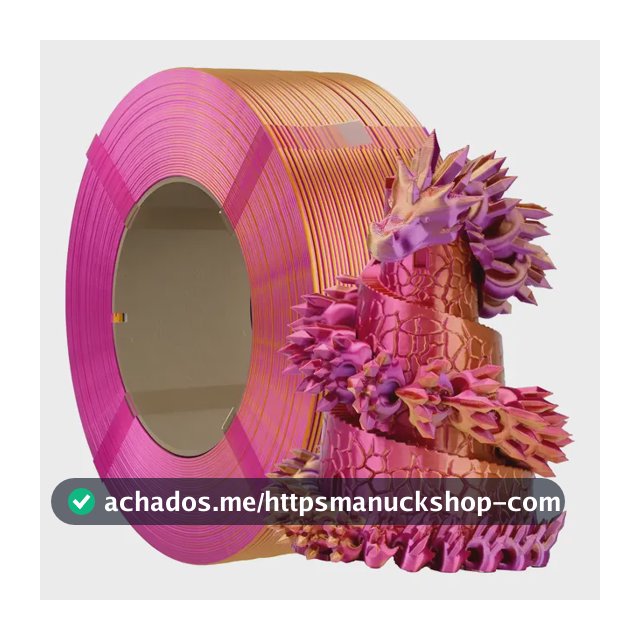 Refil Filamento Pla Impressão 3d 1kg Conjure Tricolor Silk