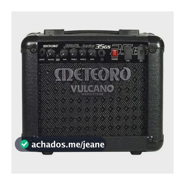 Amplificador Combo Meteoro Space Junior 35GS 35 W 2 Canais