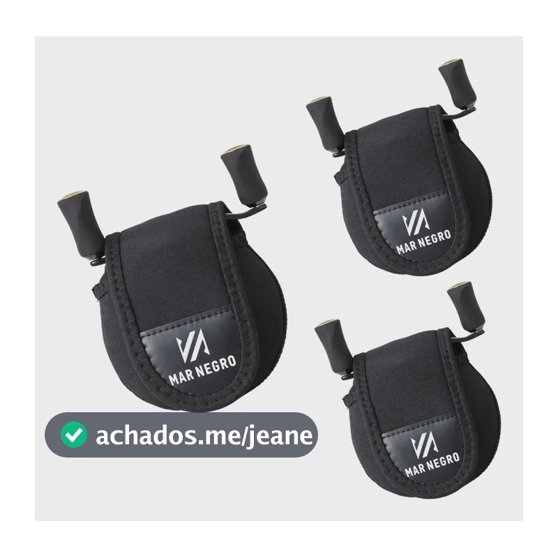 Kit de Capas Protetoras X-Reel Protect para Carretilha, da Mar Negro Fishing