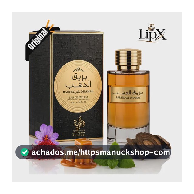 Perfume Árabe Al Wataniah Bareeq Al Dhahab 100ml Eau De Parf