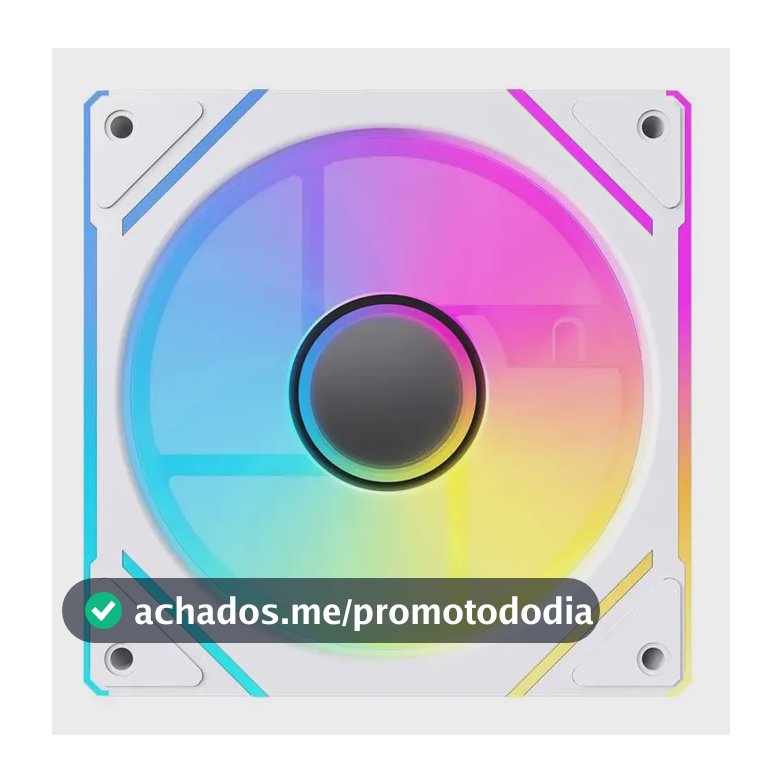 Ventoinha Acegeek Chroma, Argb, 120mm, Branco, Ag-chroma-wh