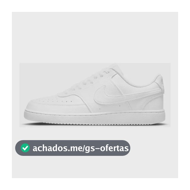Tênis Nike Court Vision Low Next Nature Masculino