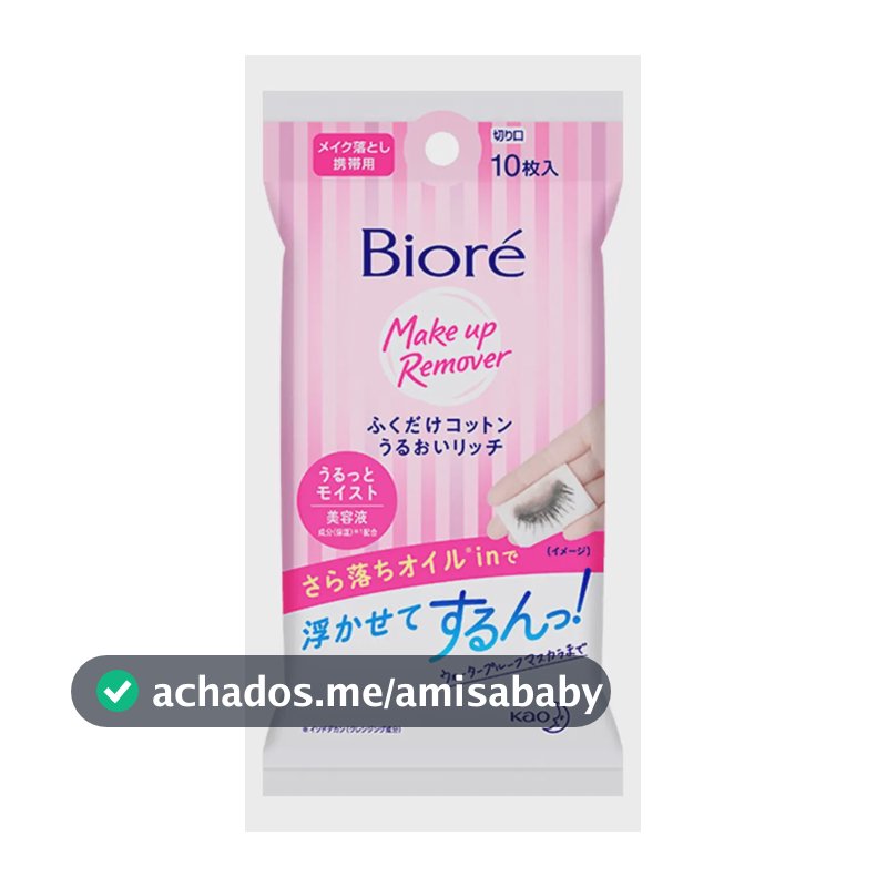 Bioré Lenço Umedecido Demaquilante 10 Unidades