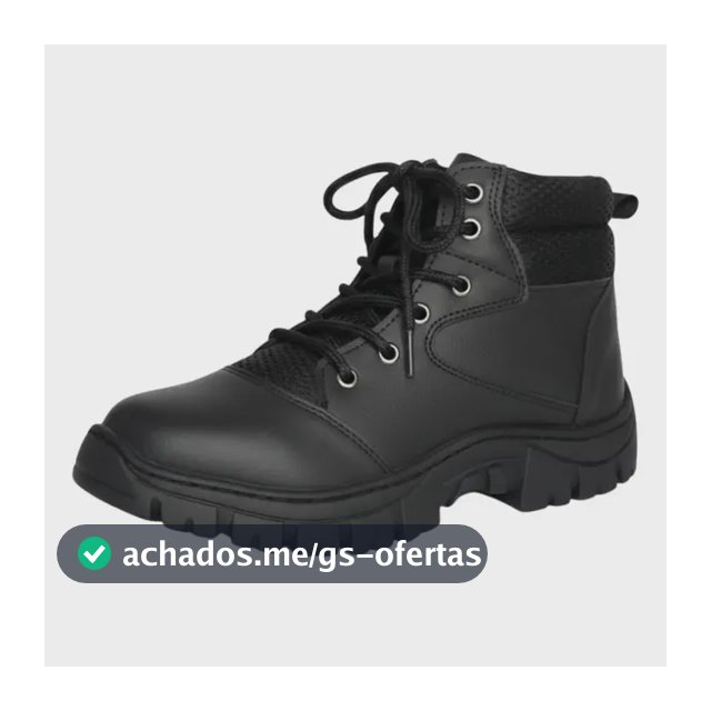 Bota Coturno Masculino Adventure Tratorado Conforto Trabalho