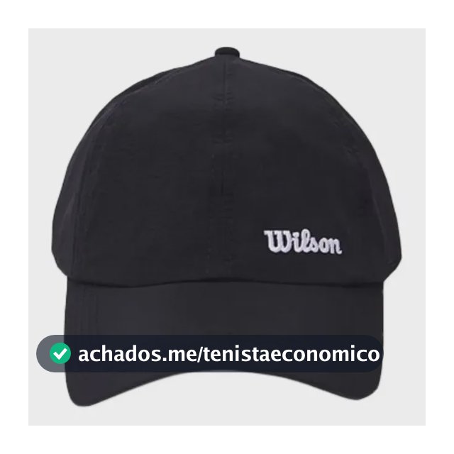 Boné Wilson Blade Iii Preto Preto Un