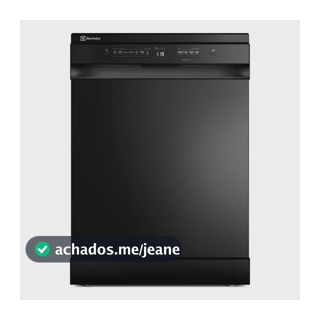 Lava-louça Electrolux 14 Serviços Lava E Seca 50 Min (lp14e) Preto 110v
