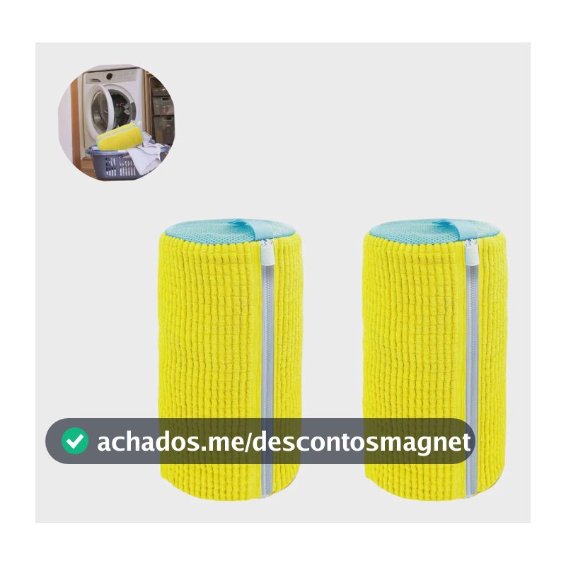 Kit 2 Saco Para Lavar Sapatos Na Máquina De Lavar Prático Kit 2 Aleatoria