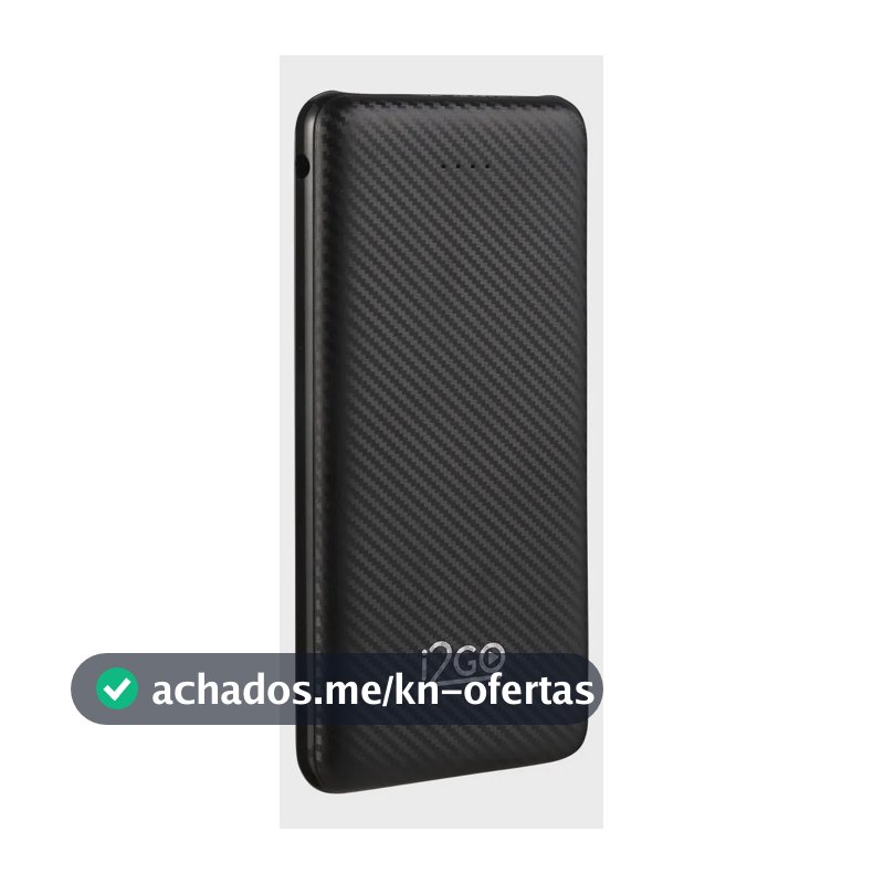 Power Bank I2go Plus 10000mAh Usb-c Preto