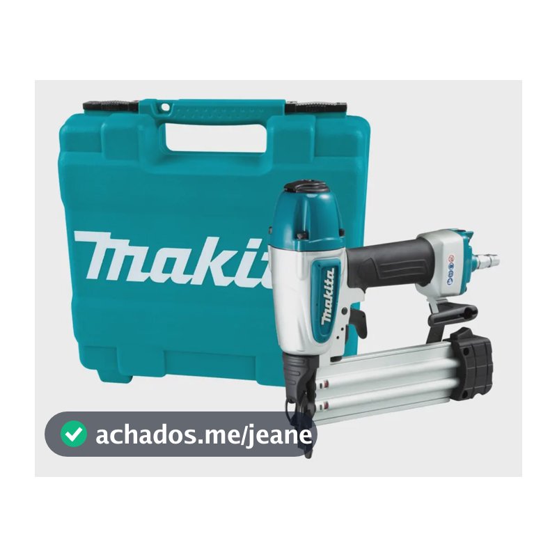 Pinador Pneumático Af506 Makita 15 A 50 Mm Pino Tipo F